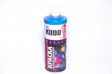 KU-P107 Краска меловая смываемая для временного декора (синяя)
