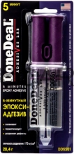 DoneDeal DD 6561 5-мин эпоксидный steel эпокси-адгезив 2*28,4