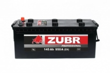 Аккумулятор ZUBR Professional -145A +правый 950A