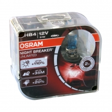 OSRAM 9006NBU Лампочки HB4  12v51w (дуобокс)