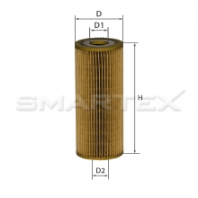 Фильтр масляный SMARTEX   ОЕ18033ЕСО (SCT SH 420 p, OE 640/1)