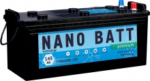 Аккумулятор NANO BATT  Premium - 145 евробанка 1100 A