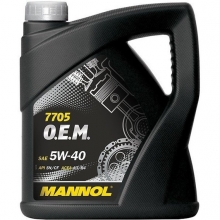 Моторное масло Mannol 7705 O.E.M. for Renault Nissan 5w40 4л