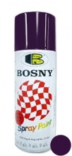 Краска Bosny аэрозоль №45 фиолетовый 0,4л