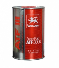  Трансмиссионное масло WOLVER Super fluid ATF 3000  1л