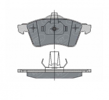 SCT Колодки SP 286 PROFI line 