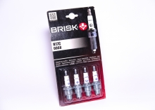 Свечи зажиг.BRISK Super N17C  (cиние) к-т 4шт кор. юбка(60)