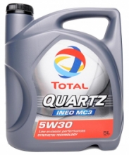 Моторное масло Total QUARTZ Ineo MC3 5w30 5л
