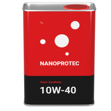 Моторное масло Nanoprotec 10w40 1л