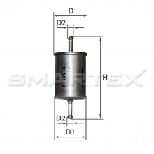 Фильтр топливный SMARTEX FF19016 (SCT ST 308, PP 831)