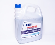 Охлаждающая жидкость Антифриз ZIMER -40 (синий) 5л.