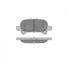 SCT Колодки SP 401 Profi line