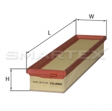 Фильтр воздушный SMARTEX  AР13166 (SCT SB 2181, AP 058/3)
