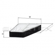 Фильтр салонный SMARTEX AC14111 (SCT SA 1187) Daewoo Lanos