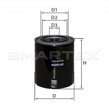 Фильтр масляный SMARTEX OF16059 (SCT SK 803)HYUNDAI H1, KIA CARNIVAL I/II, MITSUBISHI L 200