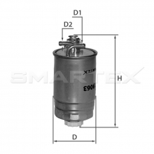 Фильтр топливный SMARTEX FF19063 (ST 304)