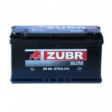 Аккумулятор ZUBR Ultra - 90A +правый (870 пуск)