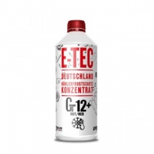 E-TEC Концентрат Антфриза Gt12+ Glycsol красный 1,5л
